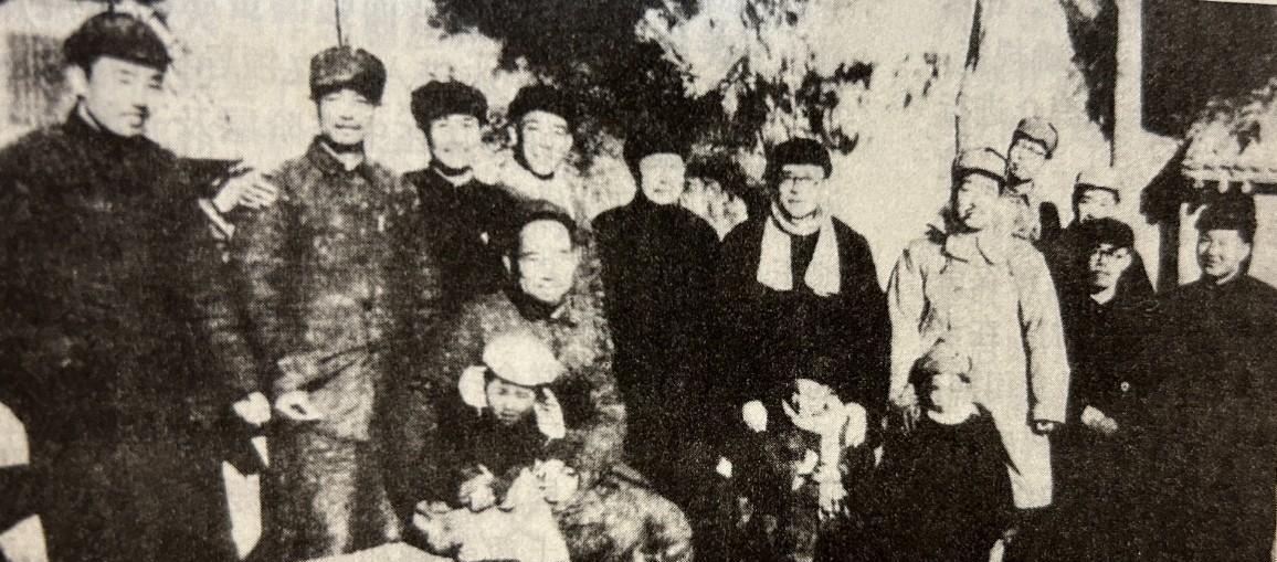 1947年，中共中央西北局和陕甘宁晋绥联防军的主要领导人在陕北绥德县义合镇的会议