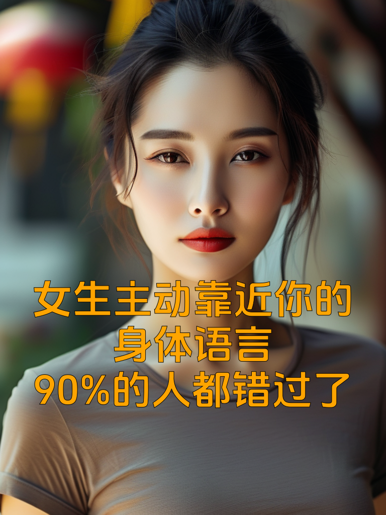 女生主动靠近你的身体语言，90%的人都错过了
