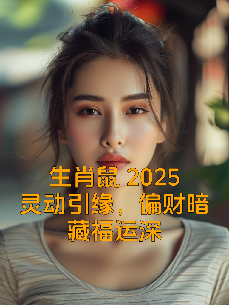 生肖鼠2025：灵动引缘，偏财暗藏福运深