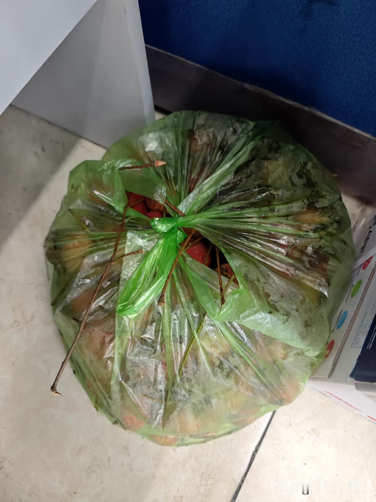 越南妹的荔枝价格暴跌，太惨了！昨天下午，厂子里的越南妹子，手里拿着纸和笔，在几
