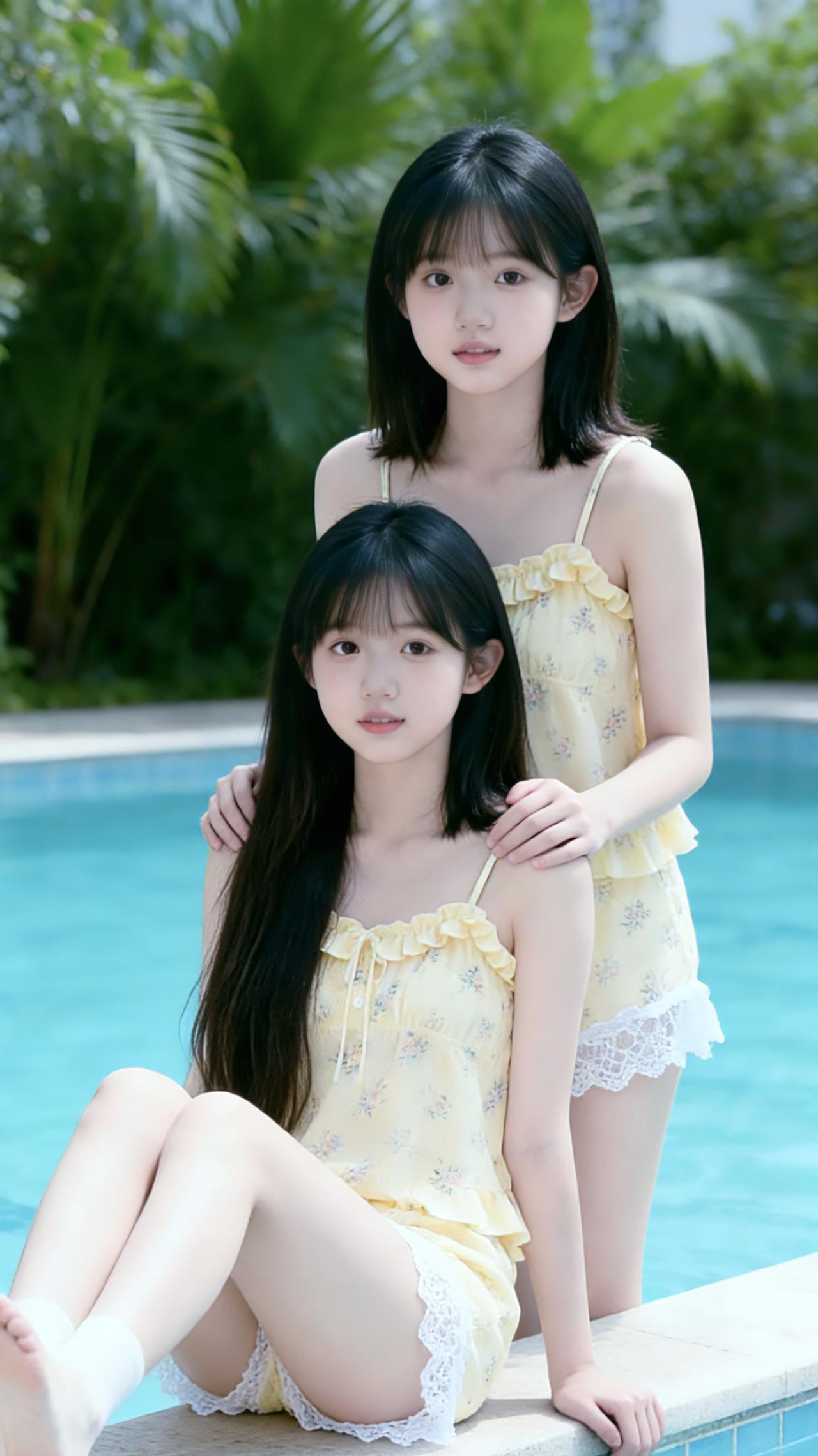 甜系女孩已上线颜值随拍甜妹清纯甜美谁还不是小腰精