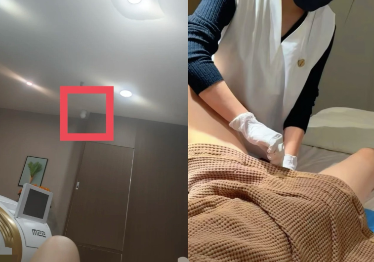 广东广州，女子觉得私密处的毛发过于旺盛，就去美容诊所脱毛治疗。结果刚脱完衣服躺