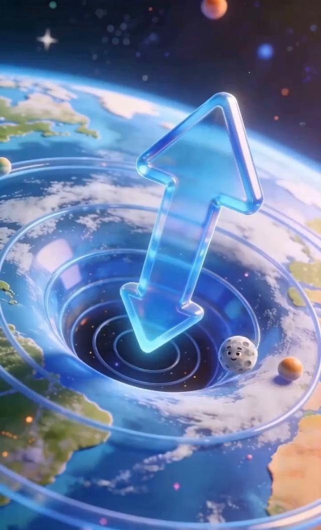 为什么月亮不会掉下来？很多人以为太空没有引力，其实错了。月球其实一直在往地球掉，