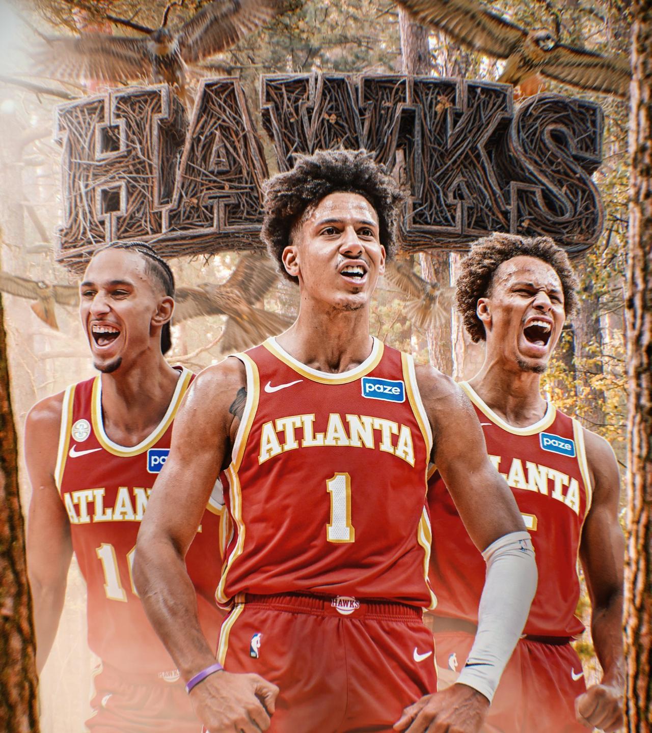 特雷杨：我怀疑你们都在演我！老鹰队终于赢球了，在主场以126-102大胜森林狼