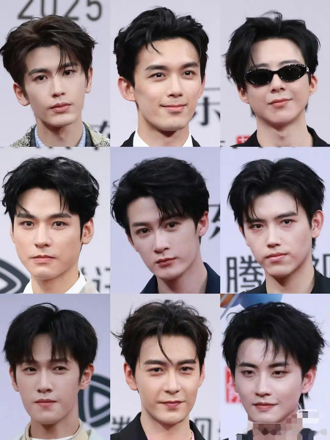 星光大赏内娱男明星怼脸图，怎么样？谁赢了？