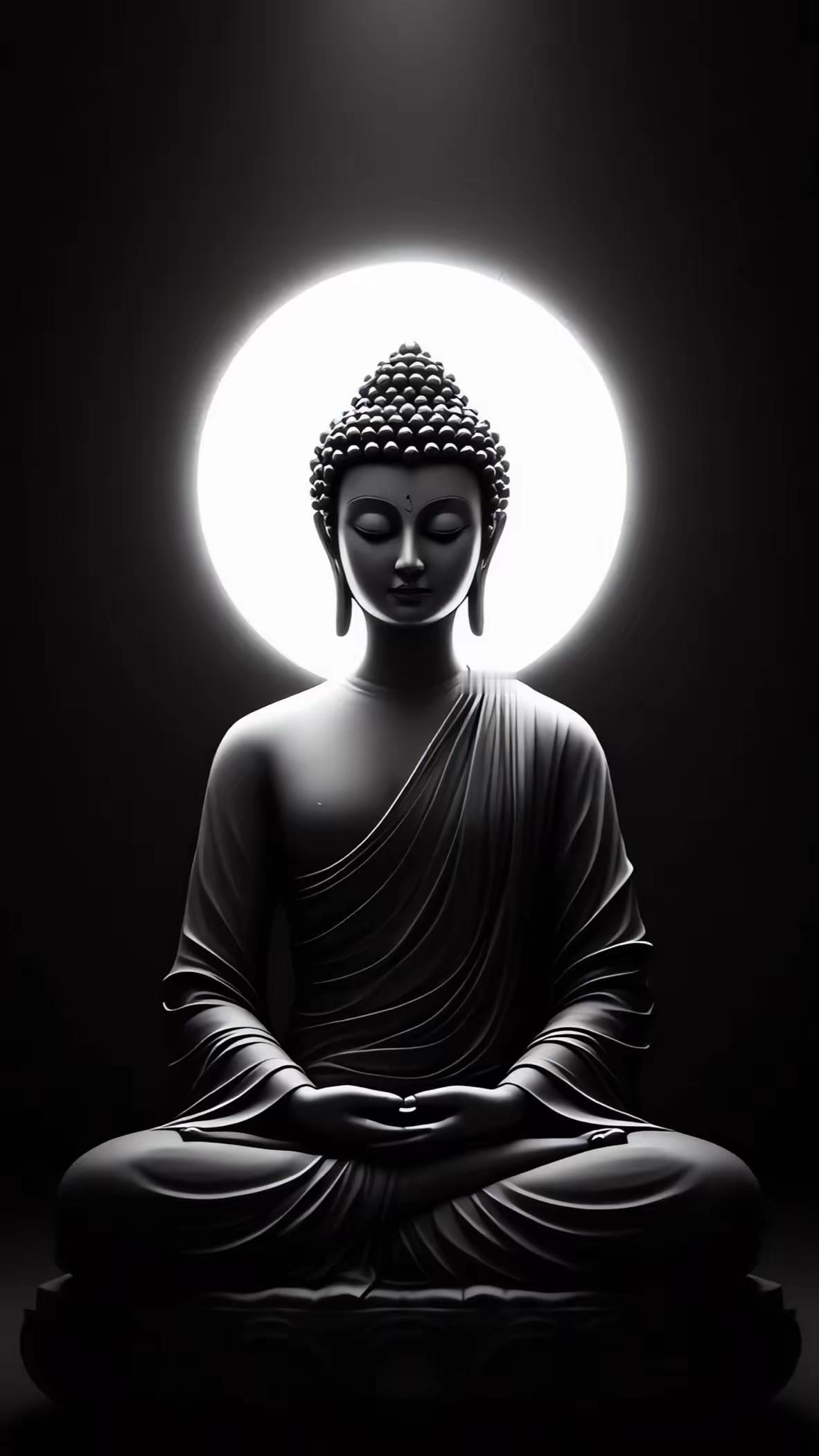 佛系手机壁纸～观此画境，如拂去心头尘扰，于浮世中收束心神，静守本心，得片刻清宁