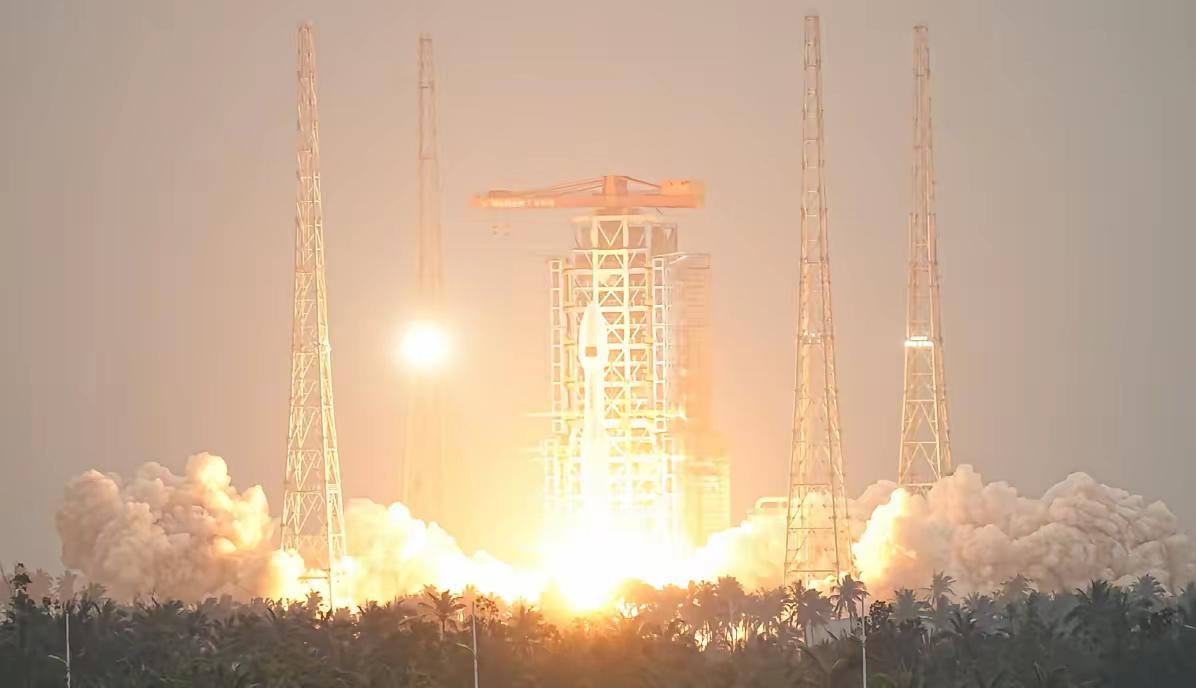 一箭17星！中方争分夺秒的发射，与SpaceX星链抢夺最后的资源！一箭射17