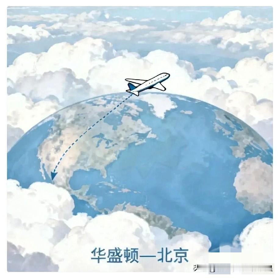 若特朗普从华盛顿飞往北京，全程约11100公里的航程，以空军一号900-95