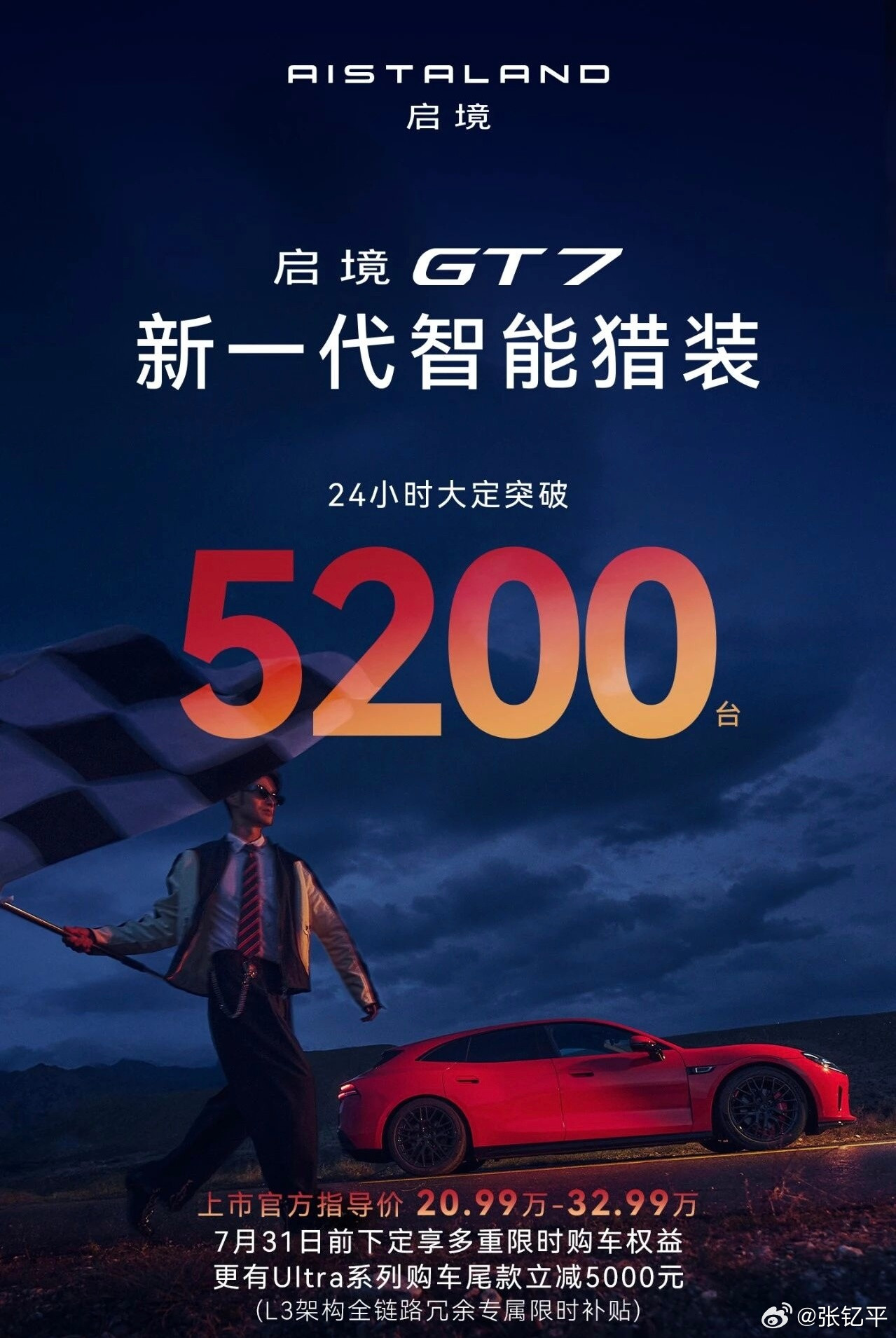 启境GT724小时大定5200台