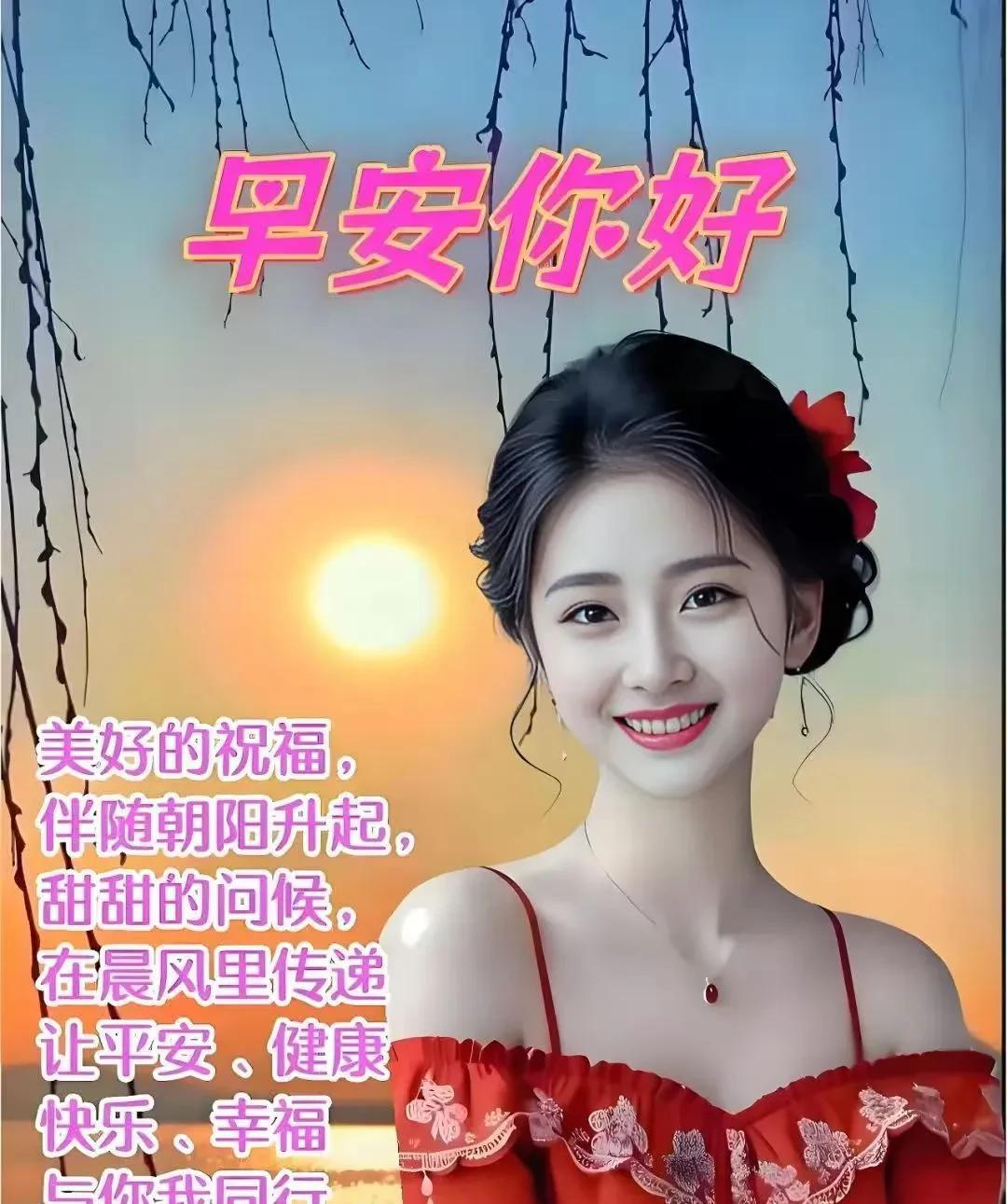 《早安问候》夜消晨至新一日，轻语问安暖众心。言简意赅情长驻，愿君福乐每朝