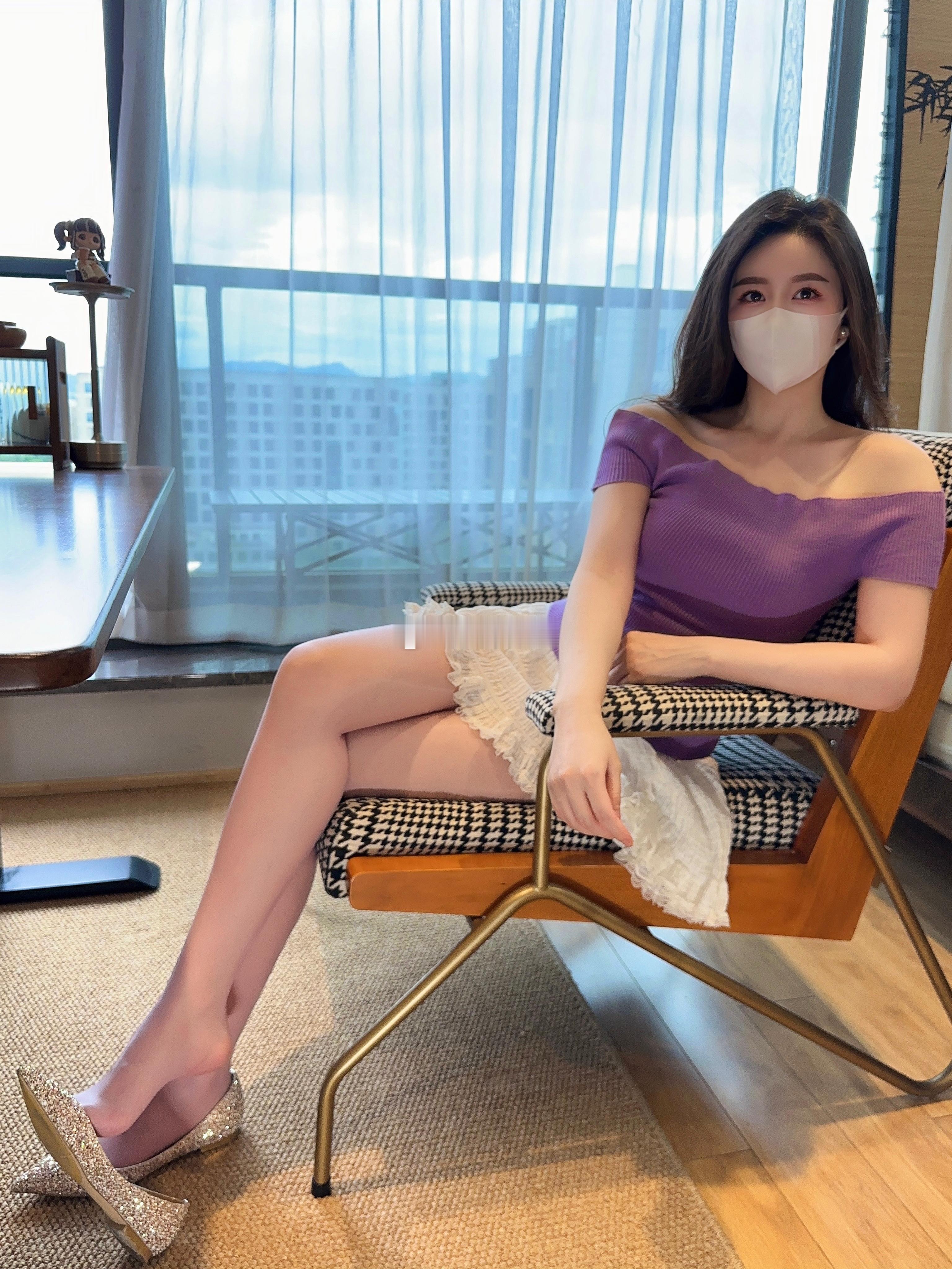 紫色很温柔今天穿什么​​​