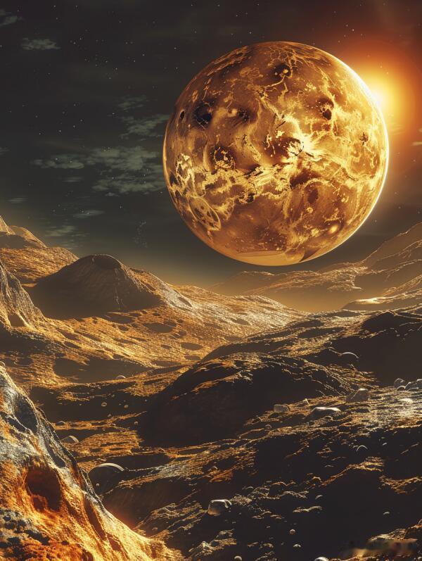 天文科普‖天文航天‖天文探索计划🌌探秘太阳系最靠近太阳的行星——水星✨水星小