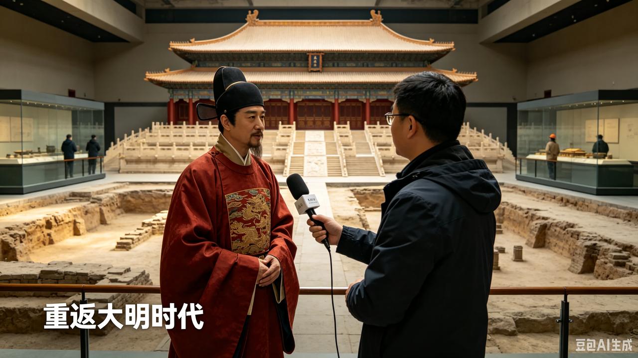 假如记者访问明成祖朱棣:记者:请问陛下，你对汉王说的那句“世子多病