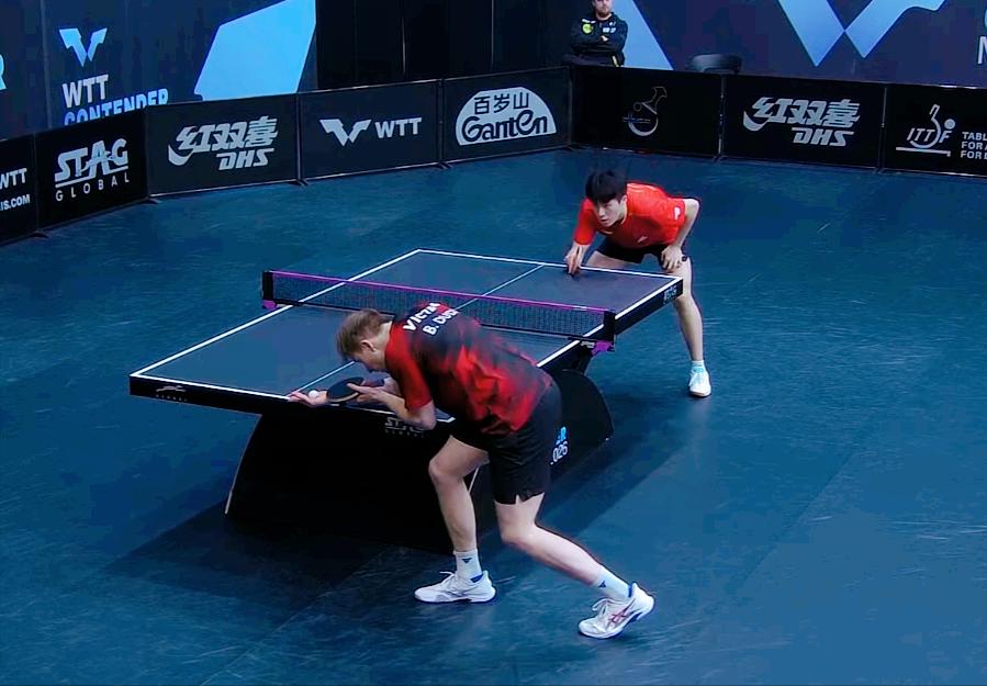 我去！温瑞博3:0零封了杜达。温瑞博爆冷雨果后，打欧洲选手越来越轻松了今