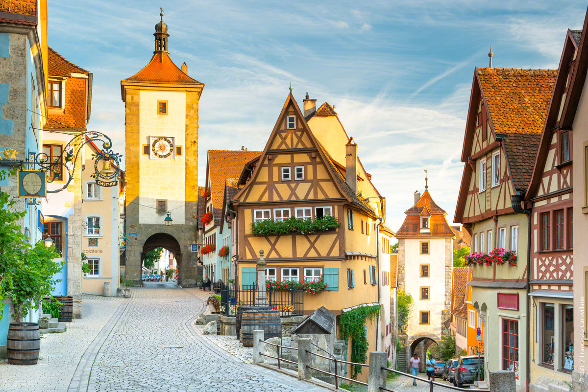 【这里是德国】罗腾堡(Rothenburg)老城区是德国浪漫之路上最梦幻的中世纪