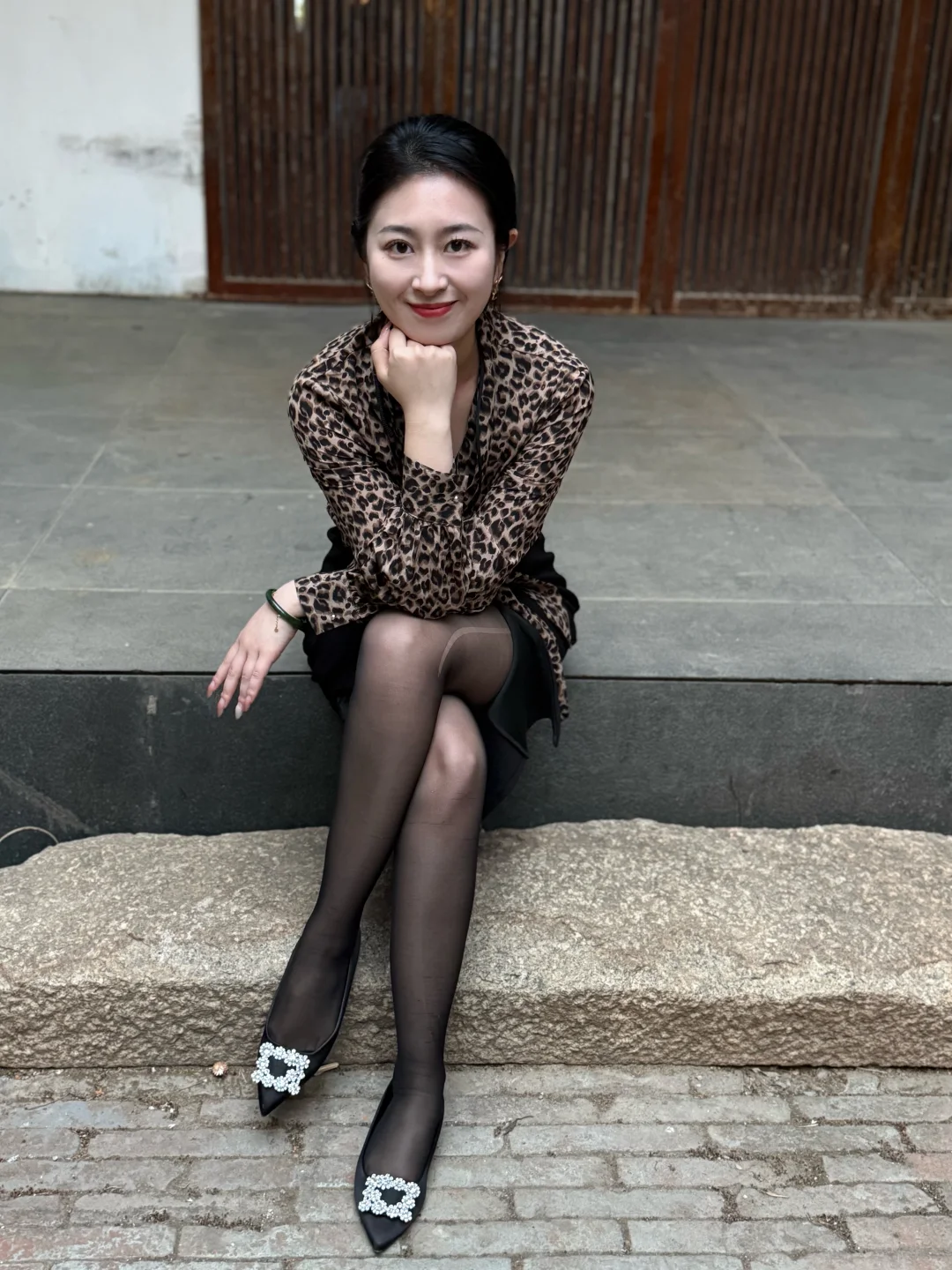 ootd｜谁说豹纹非得辣妹风