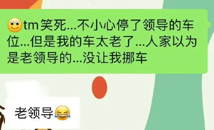 以为是老领导的车