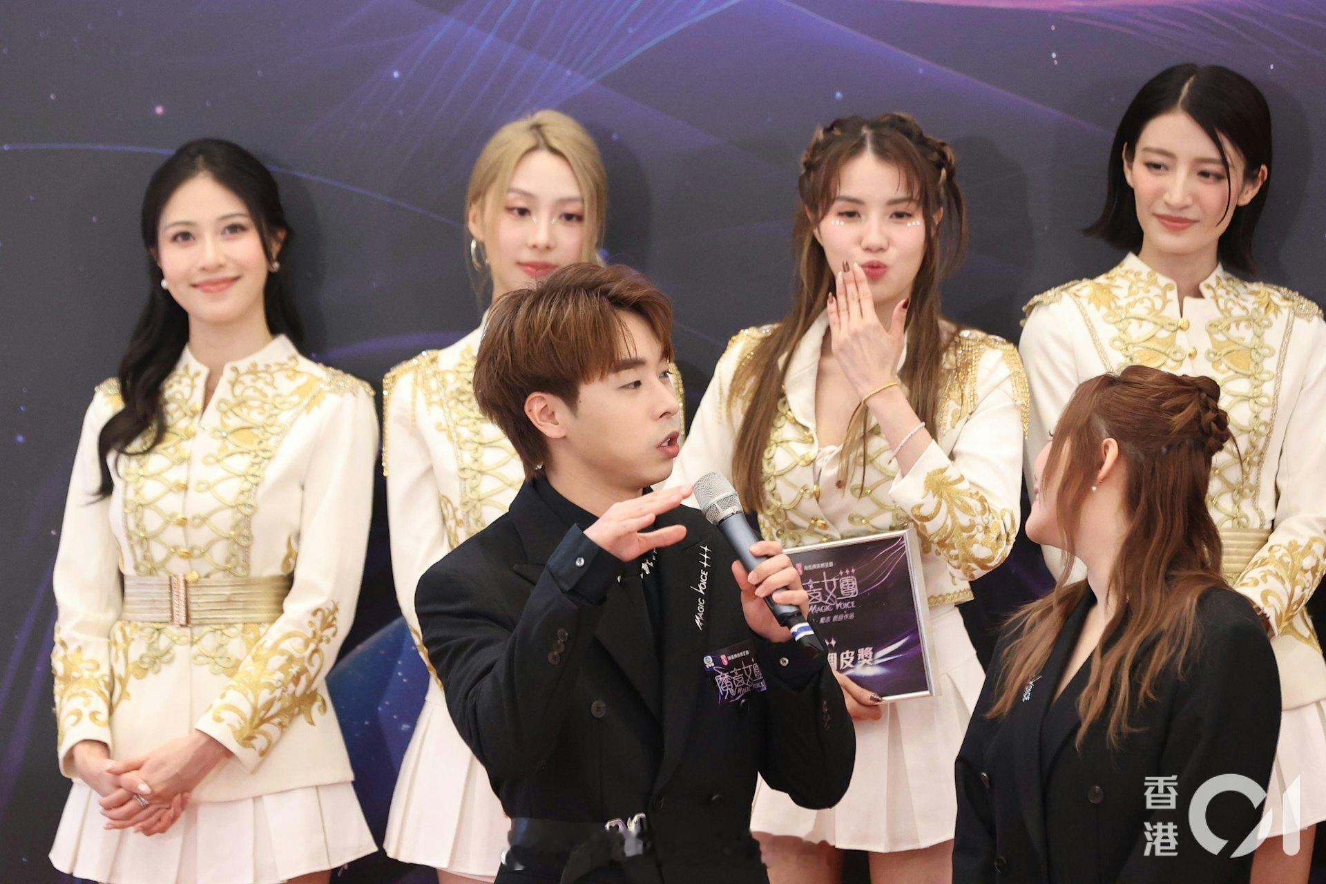 魔音女团｜王汛文拿下最佳爱哭包奖自嘲泪腺发达：很容易掉眼泪TVB选秀真人秀《魔