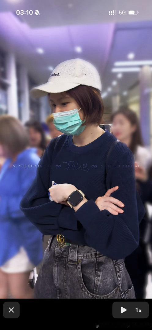 #曾沛慈#有没有人知道姐姐这个AppleWatch是42的还是46的呀？想买同款姐姐带的是太好看了。