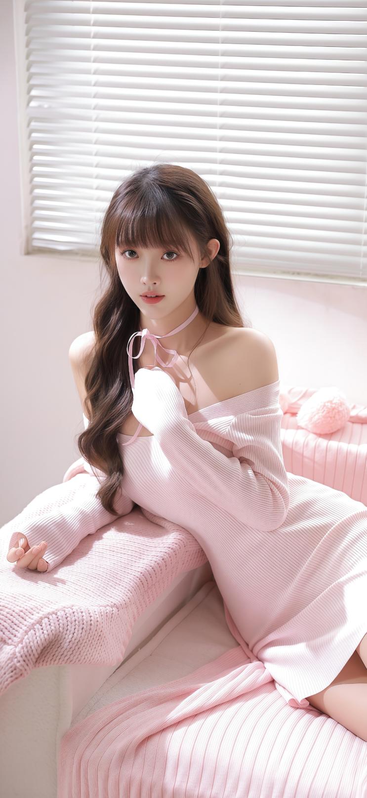 纯欲壁纸|秋水伊人高级感拉满