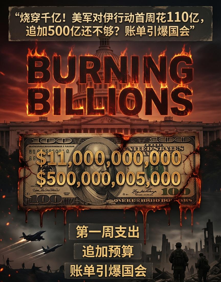 美国《政治报》3月12日那篇报道，标题看着像军费新闻，翻开来全是政治火药味。五角