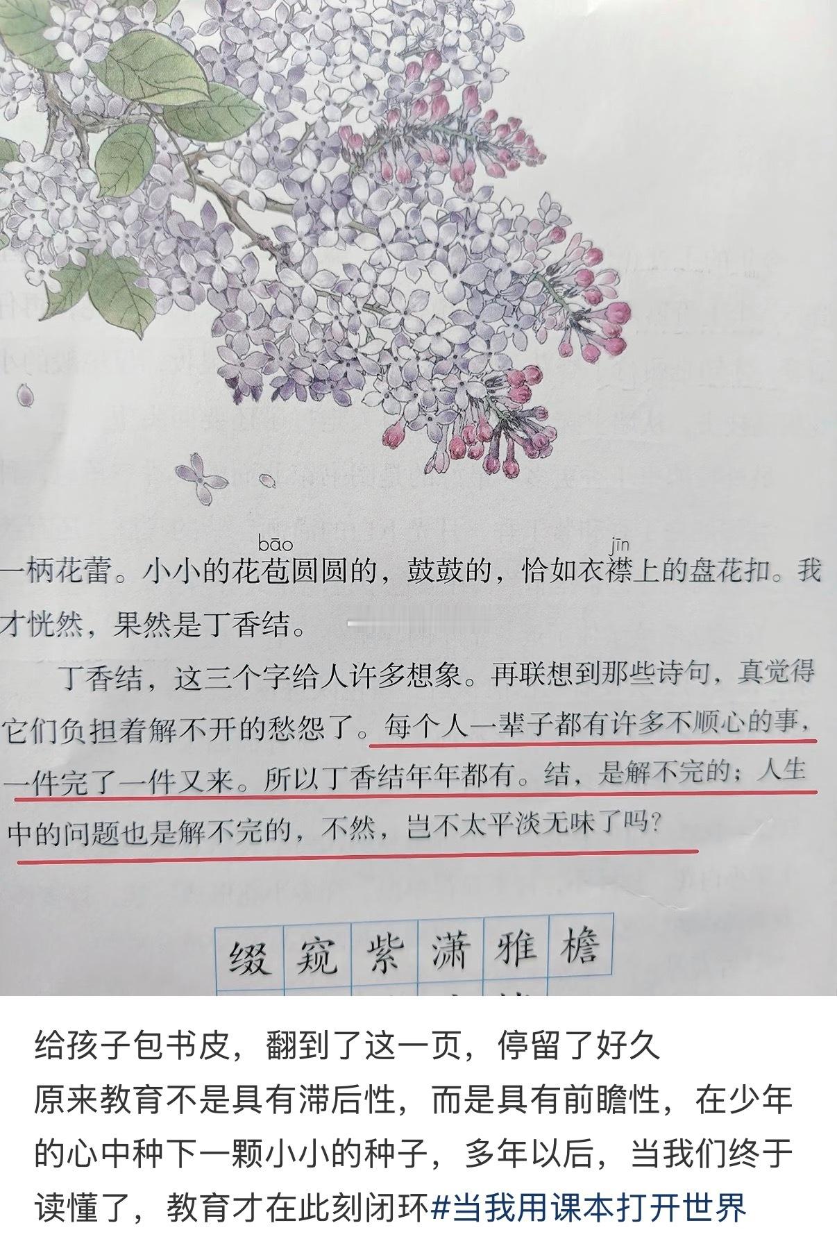 教育具有前瞻性，领悟具有滞后性​​​