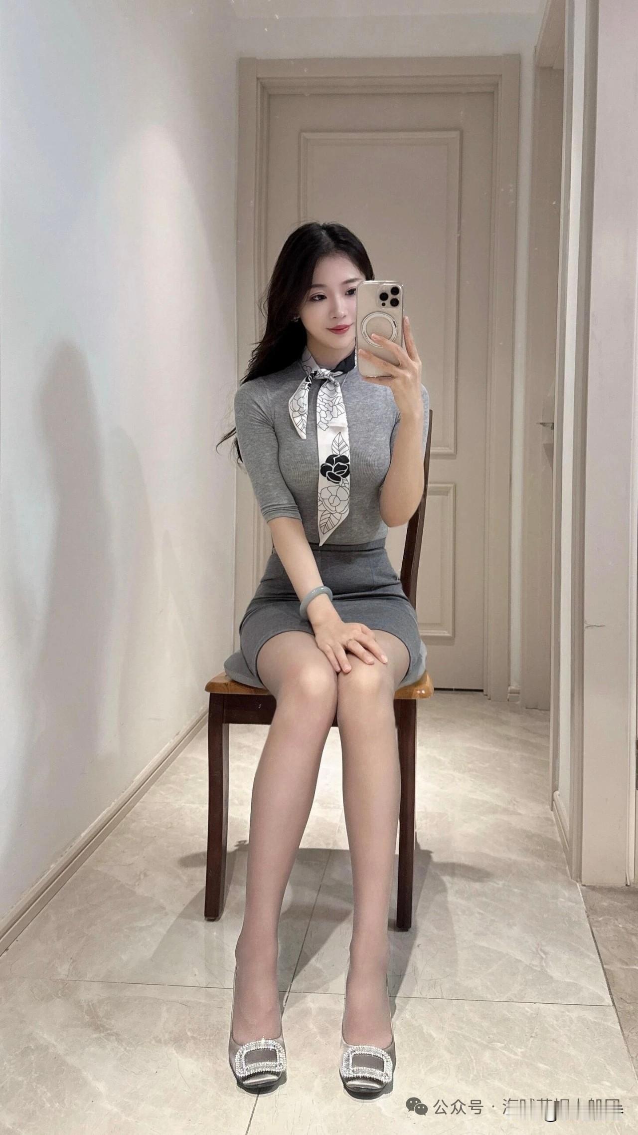 这身材不去当模特和空姐,真是太可惜了!