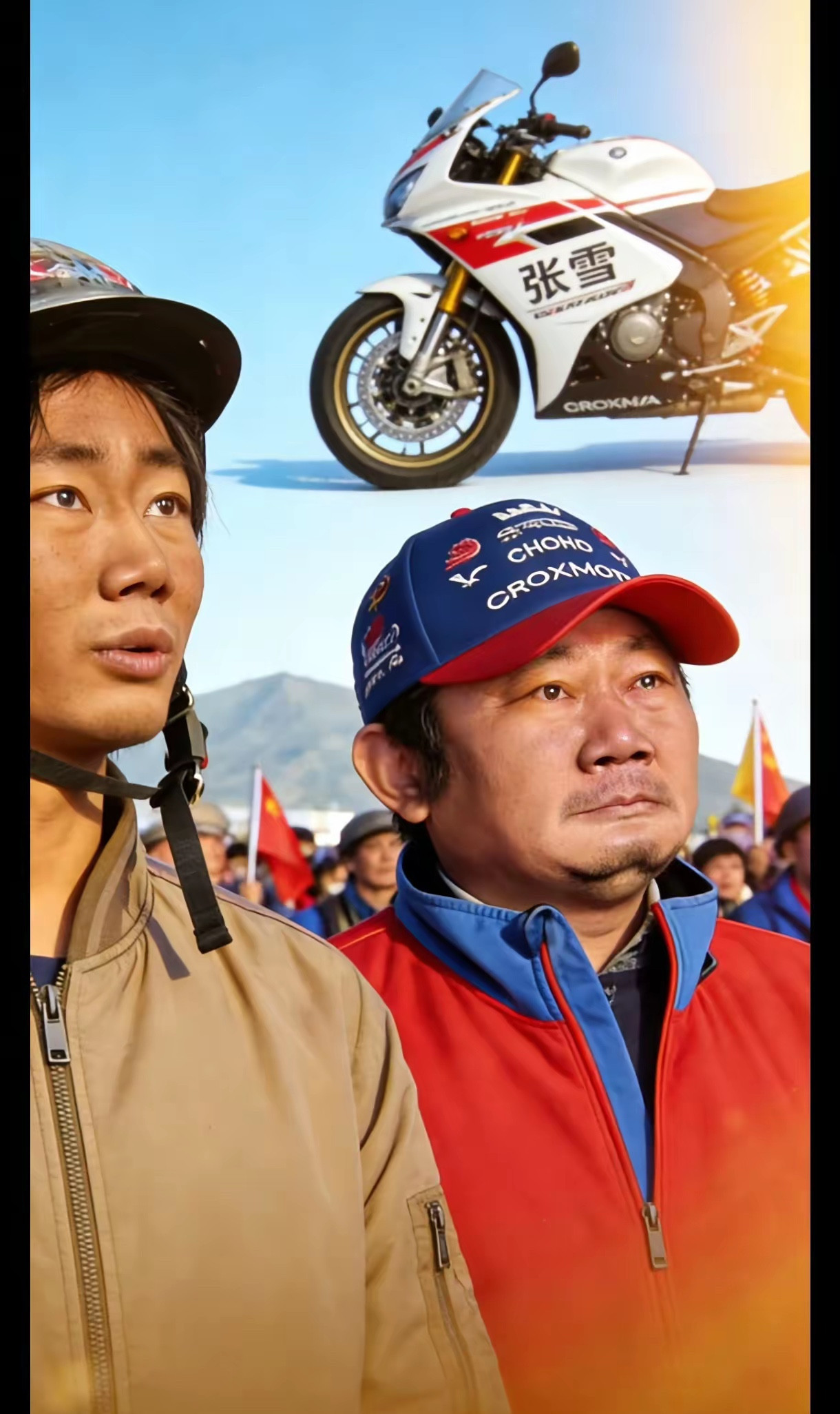 第一次骑张雪机车就连夺两个冠军。瓦伦丁·德比斯是一个被雅马哈车队放弃的老车手，却