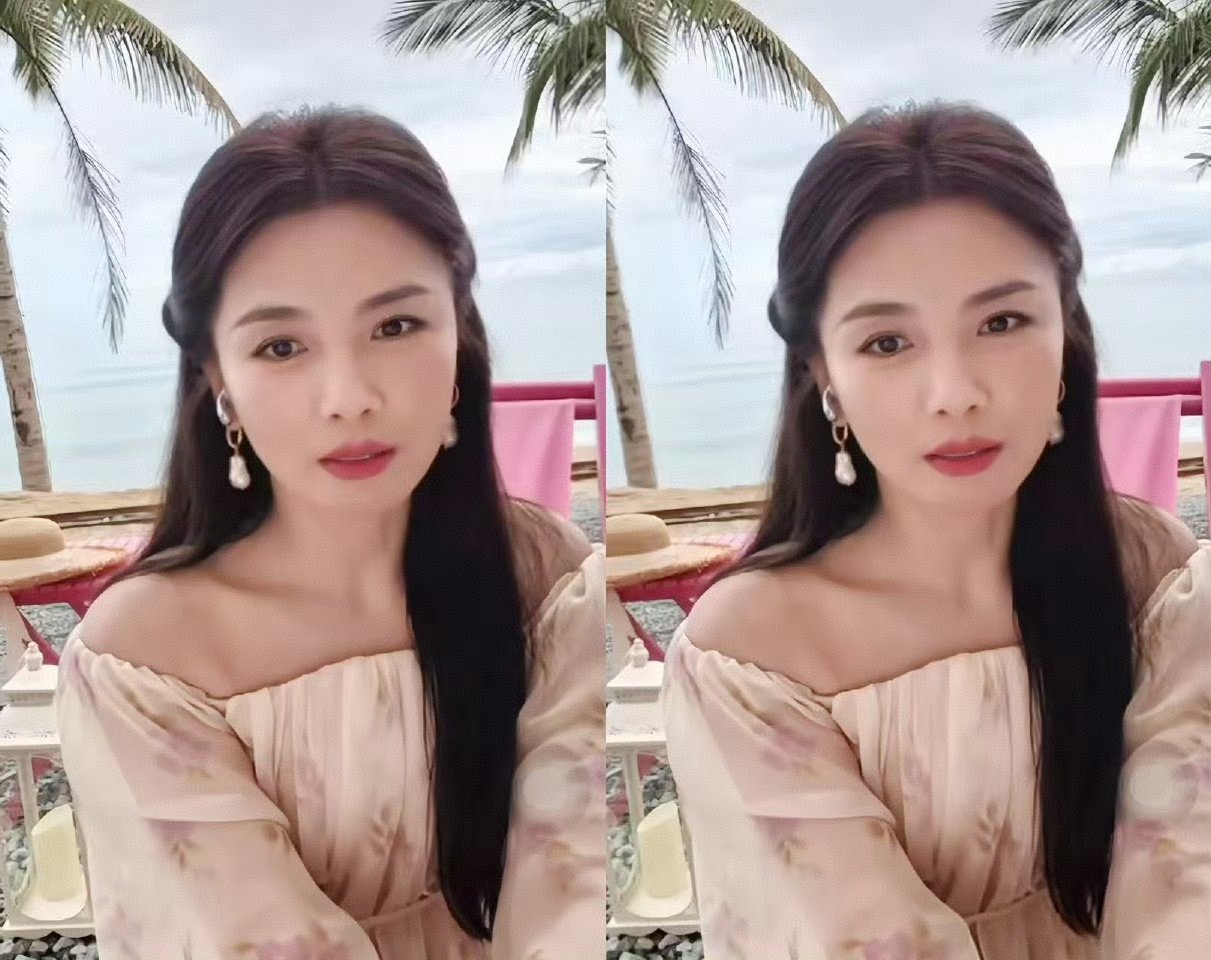 刘涛海边直播瞧，刘涛海边直播美出天际！她还是那么美，权威的脸偶尔幽默，可爱到不