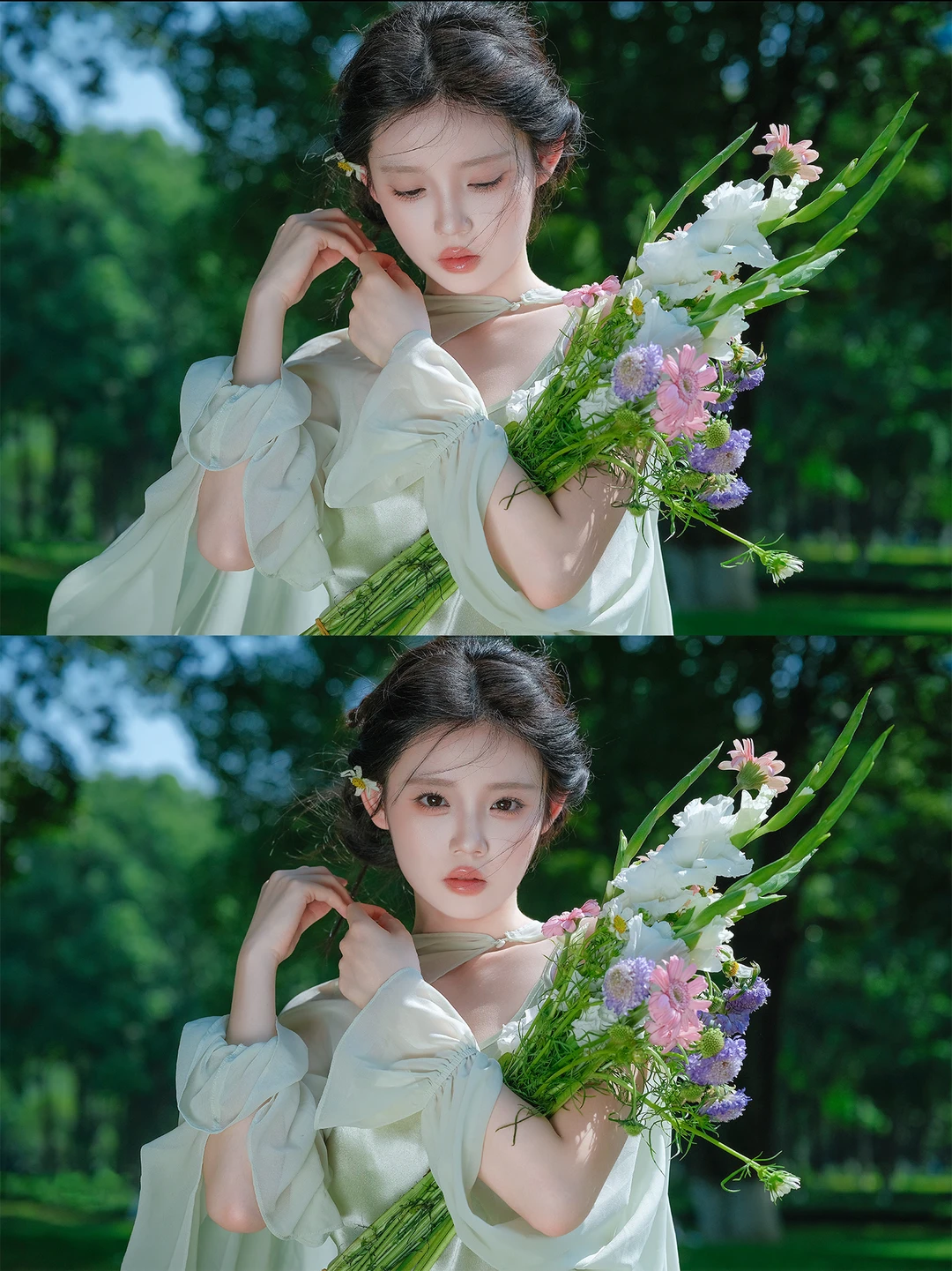 灿烂的闷夏🌿🌸草坪拍照