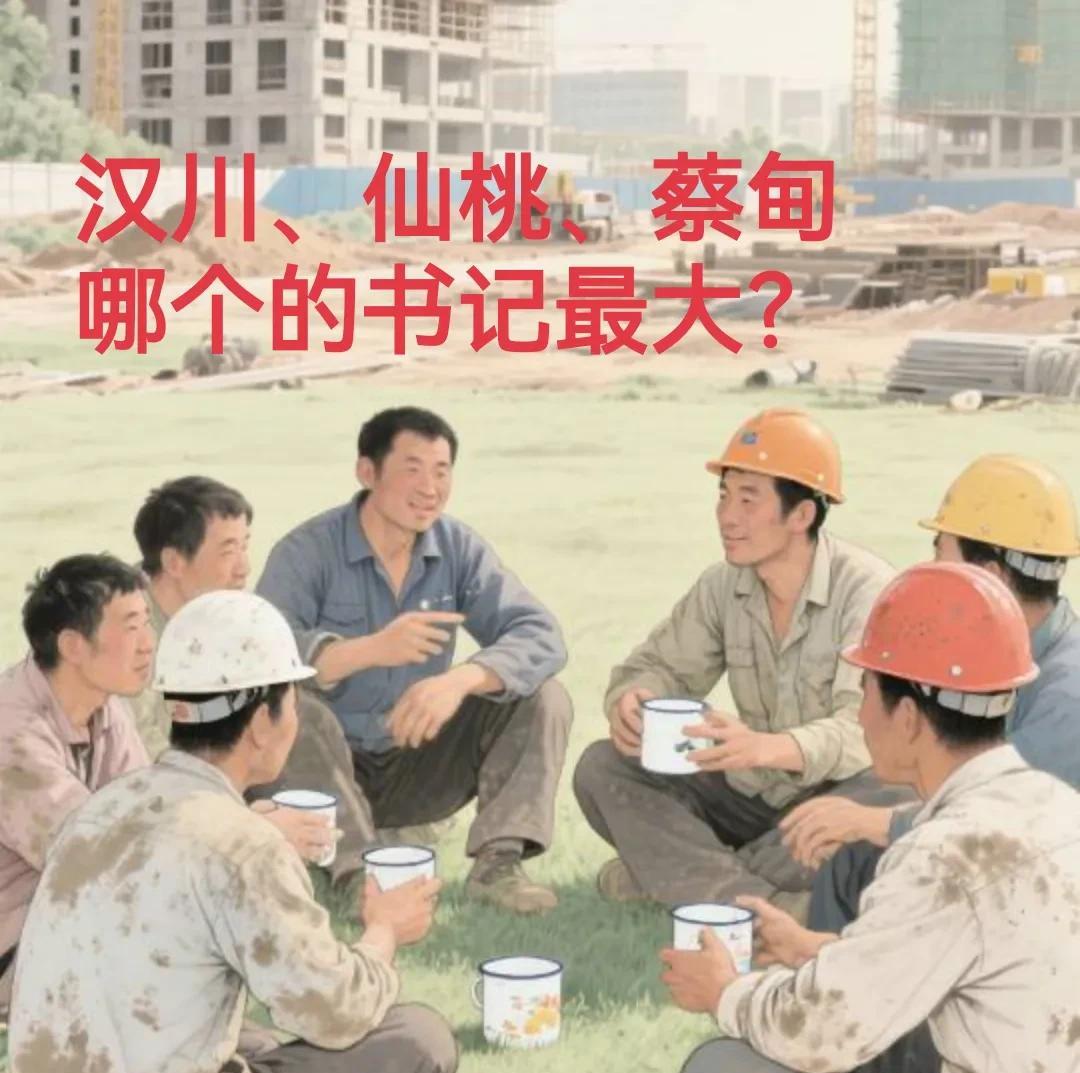 汉川、仙桃、蔡甸的书记哪个级别高？在高铁工地上，一群月入几千元的农民工趁着歇晌