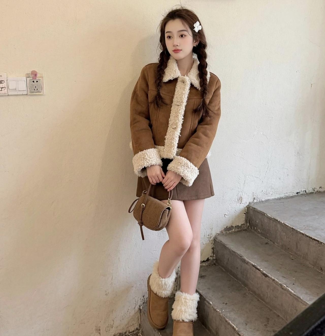 元气满满的，生活比个耶✌🏻喜欢就关注我吧甜美穿搭每日更新温柔穿搭