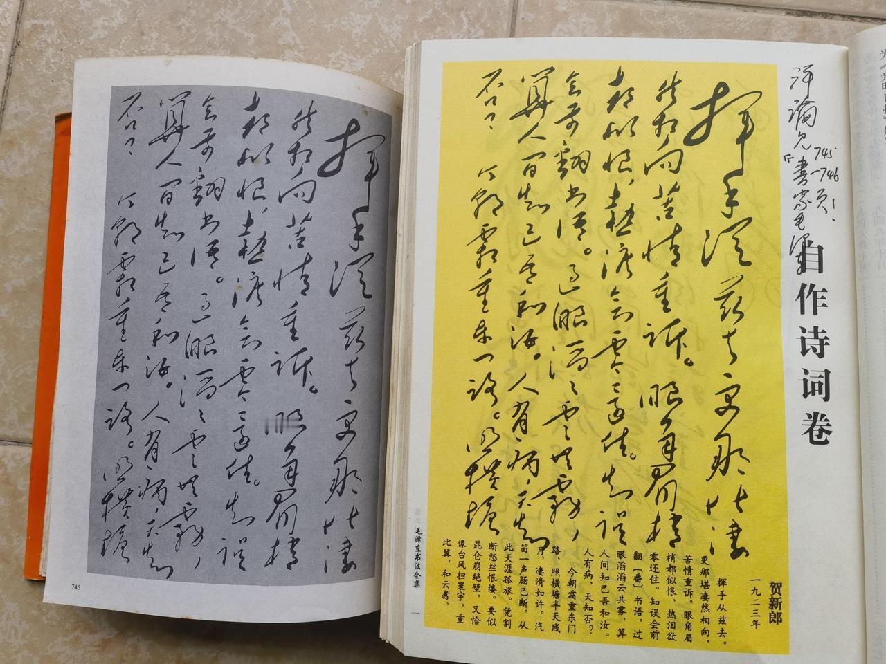 毛主席《贺新郎》书法的艺术特色毛主席的《贺新郎》创作于1923年