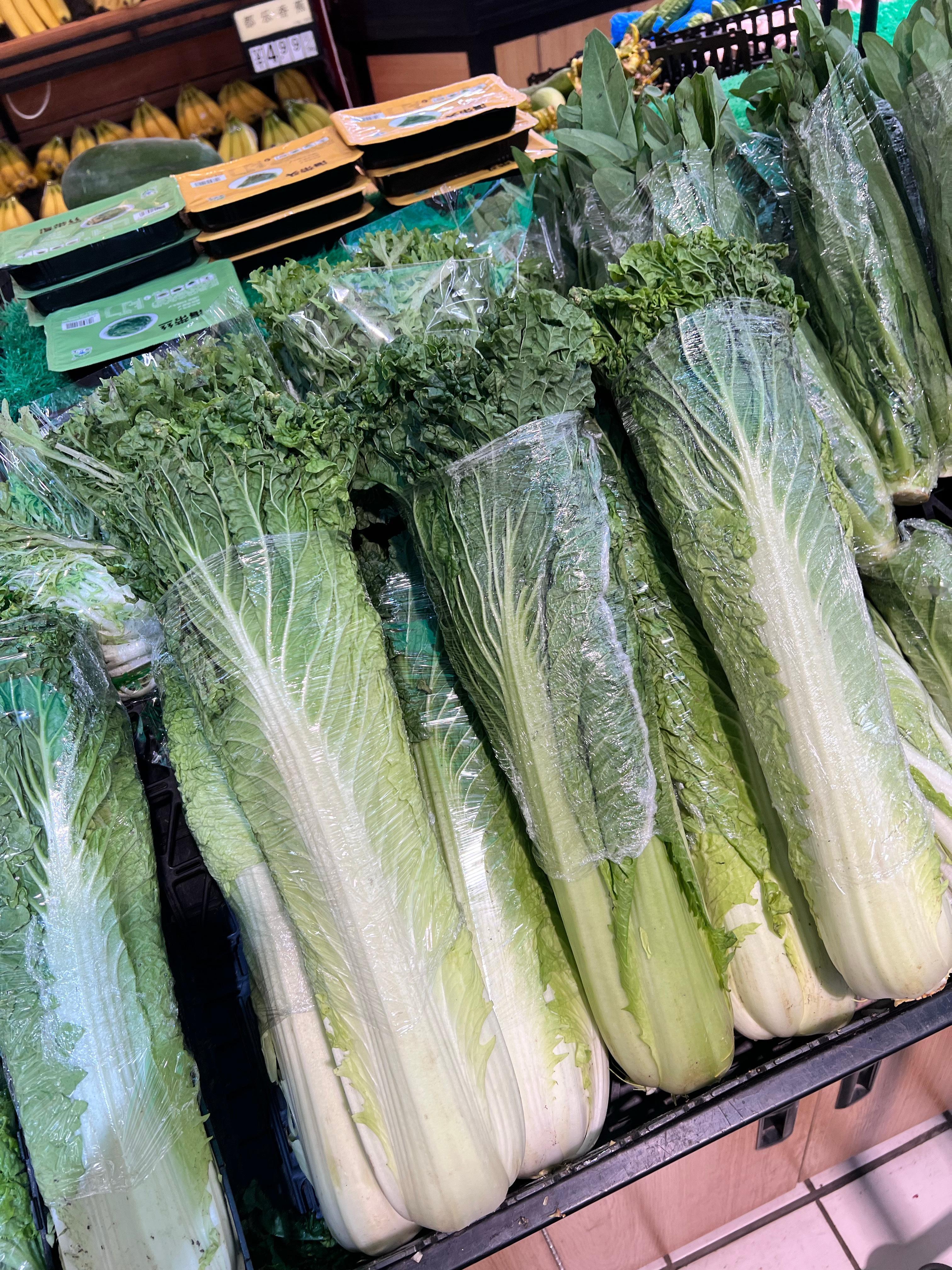 这白菜好长啊！第一次见！！！​​​