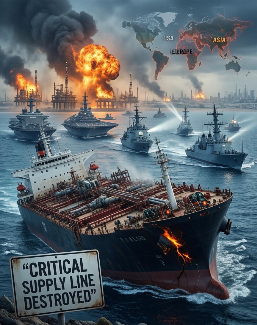 3月17日环球时报援引英媒消息，中东这场冲突的连锁反应，终于烧到了能源最敏感的那