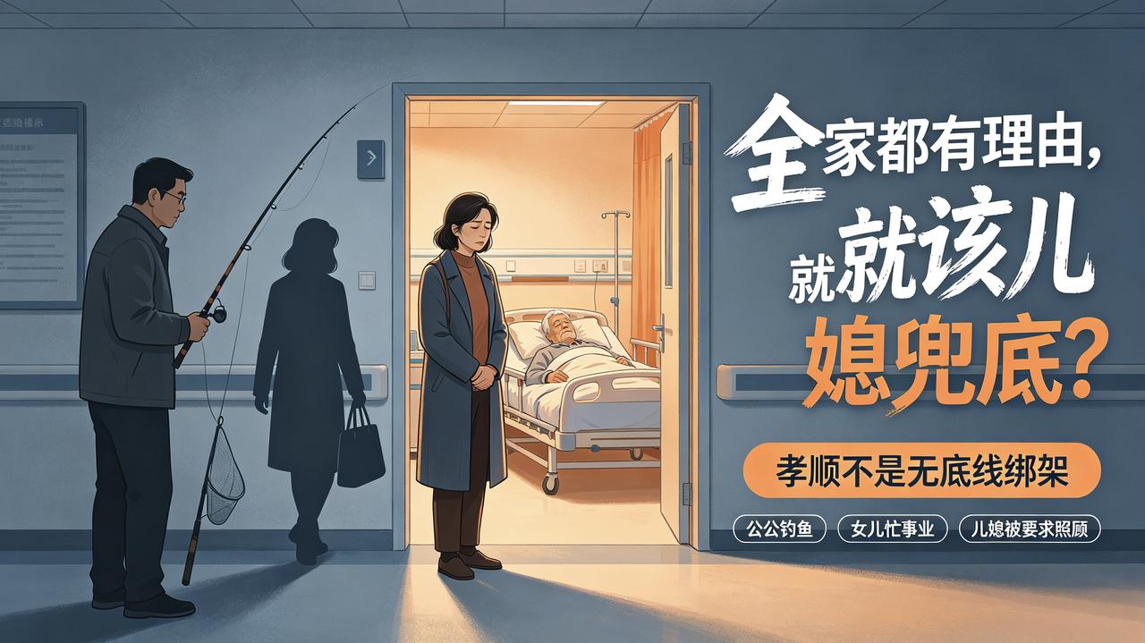 婆婆腰部骨折，全家甩手，最后偏偏逼我这个儿媳兜底真的看透了人性！家里遇事，闲