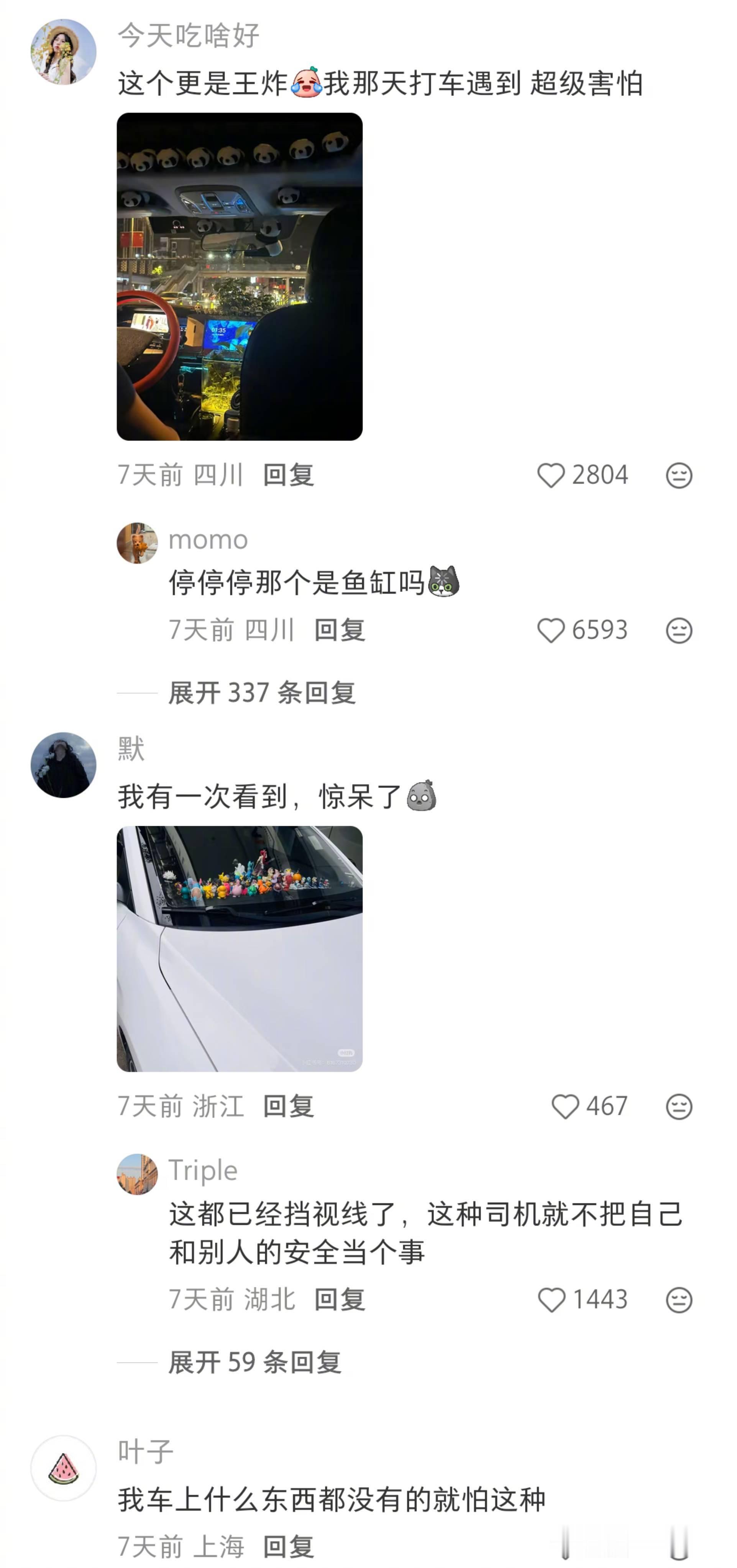 不要在车里放小玩偶了！