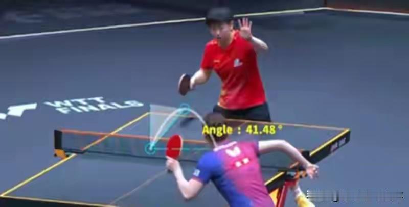 孙颖莎明显看出了问题，故意挑战一下试试自己的眼力，果然挑战成功。美柚自己也知道怎