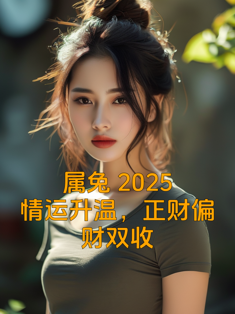 属兔2025：情运升温，正财偏财双收