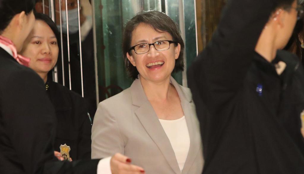 台湾地区副领导人萧美琴昨（30）日在社群平台发布影片，与民进党台北市长参选人沈伯