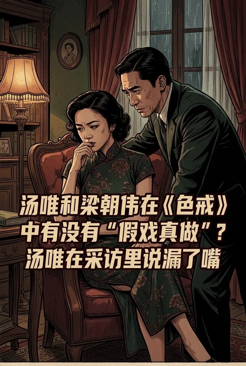 汤唯和梁朝伟在《色戒》中有没有“假戏真做。”?汤唯在采访里说漏了嘴