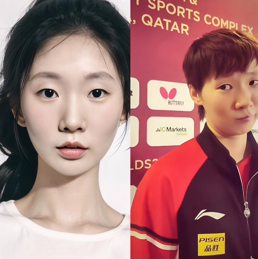 如果，王曼昱不打球了，留起了长发，化上妆容，穿上裙子，得有多美呀！一