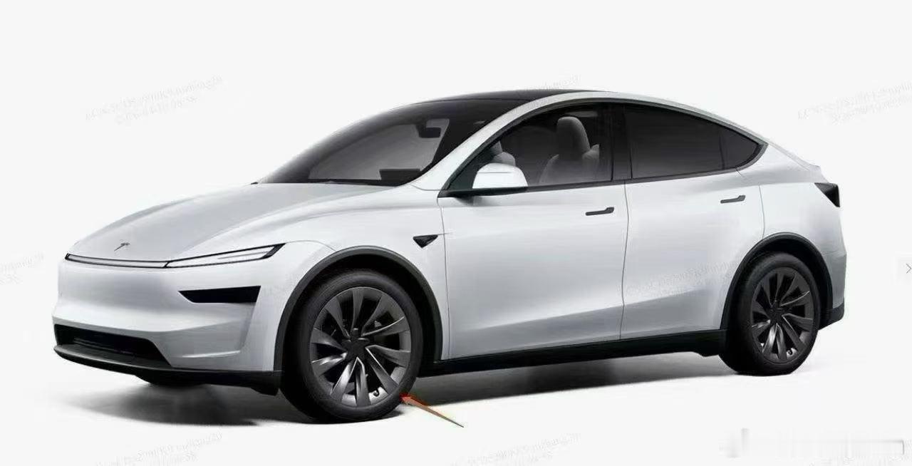 今天特斯拉官网上了ModelY的三个小更新：银色车标logo黑化；20英寸轮