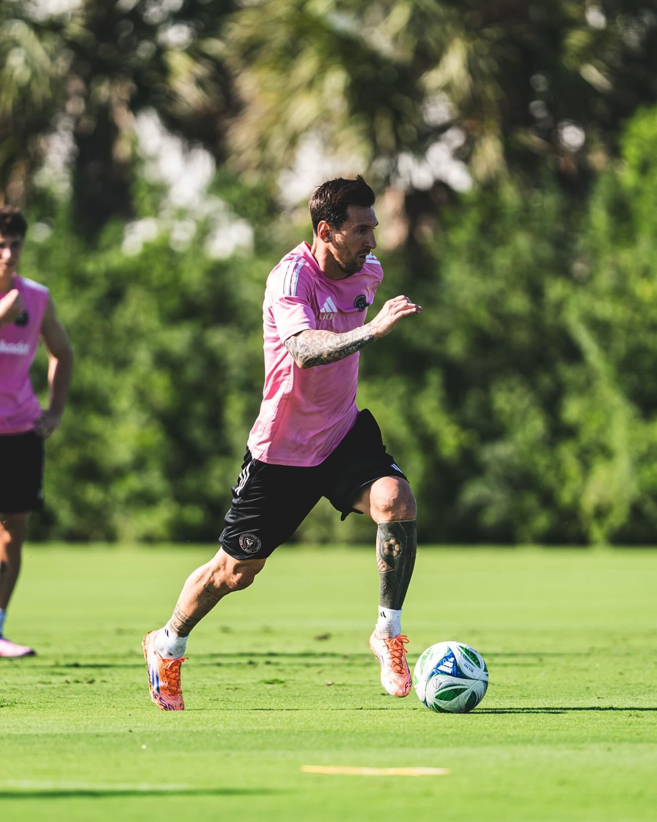 备战季后赛对阵纳什维尔第二回合的比赛，今日份训练的梅西🥲🥲🥲梅