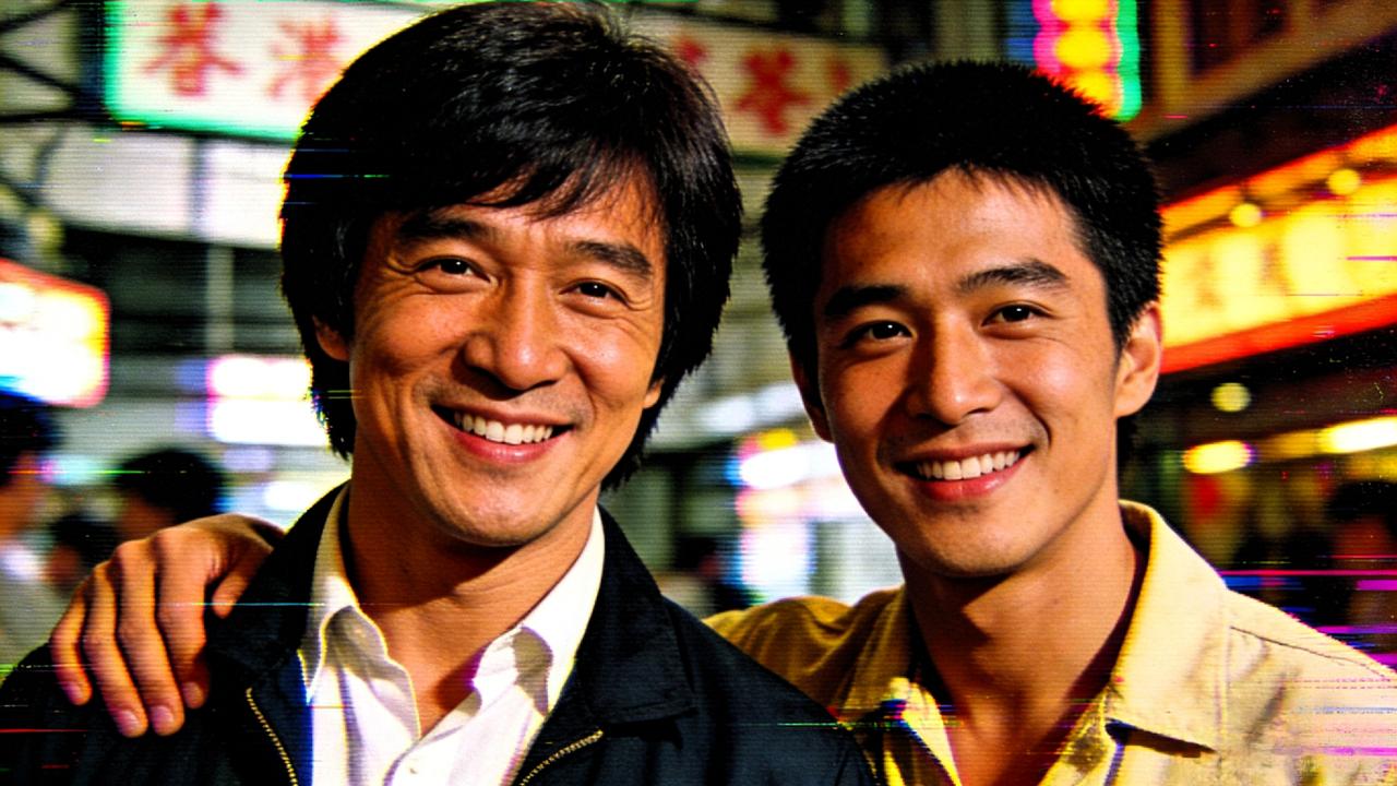 成龙悼念梁小龙，一句话让全网破防！家人们，梁小龙走了，成龙一张48年前的合