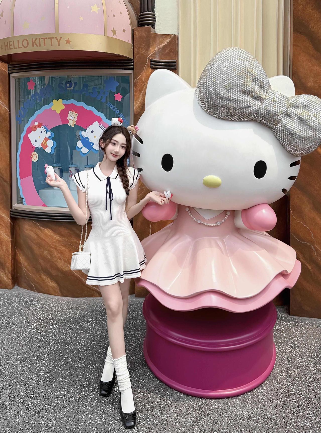 记录我的2026≽^•༚•🎀≼ฅkitty新加坡环球影城kitty好可爱超好