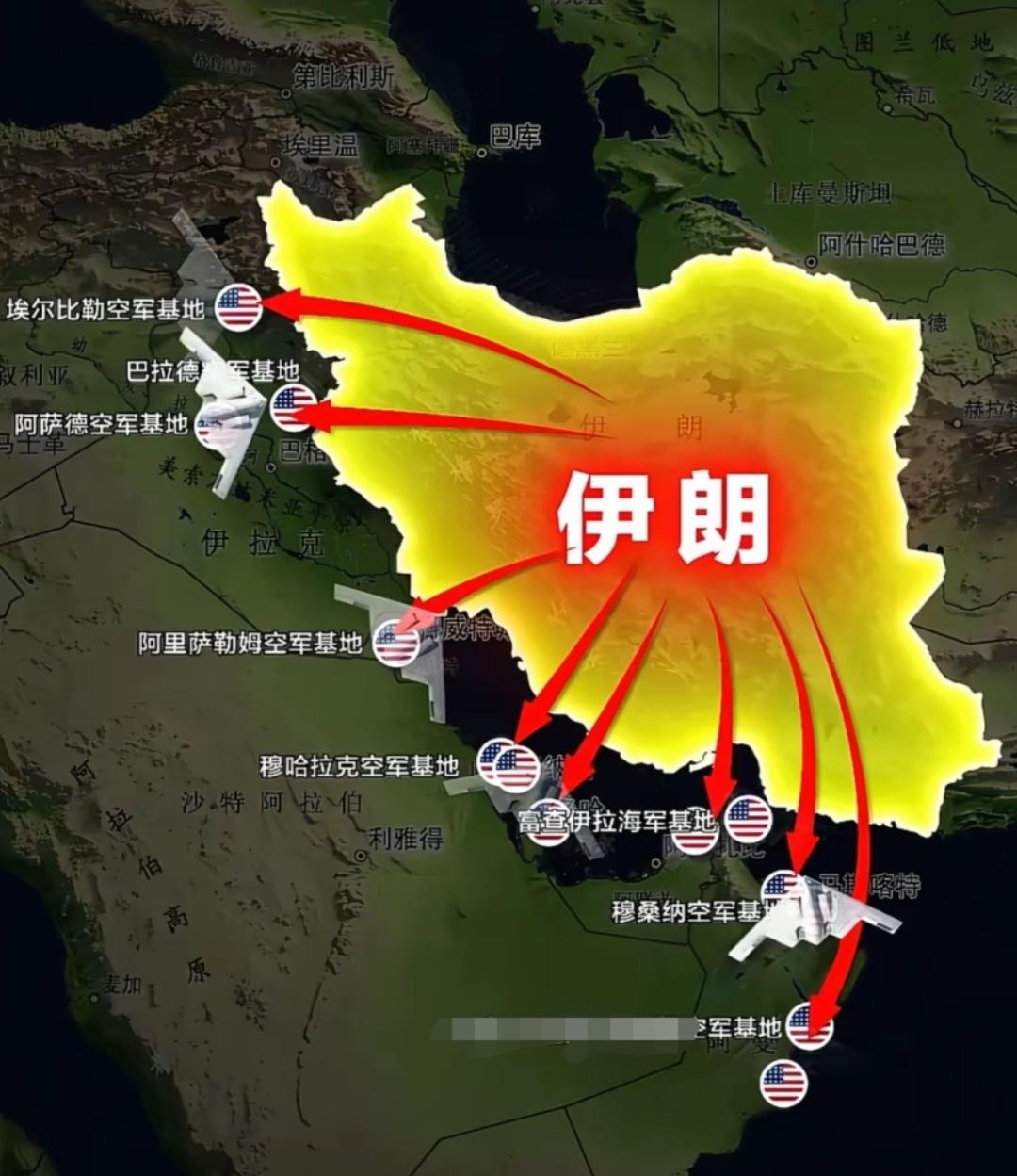 伊朗的报复性反击犯了一个严重错误，从单纯的军事角度来看，伊朗最不应该做的就是，对