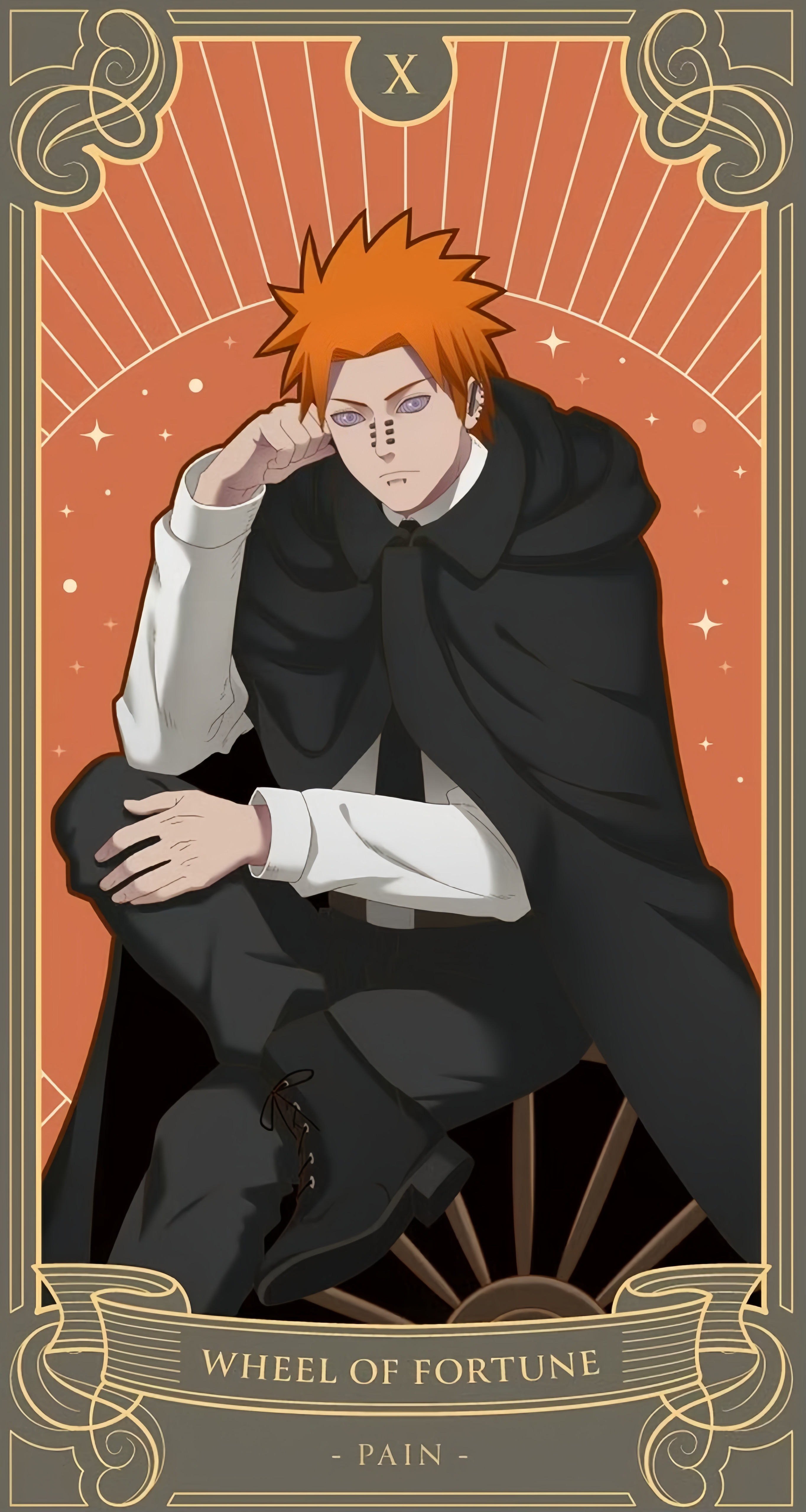 『火影忍者』塔罗牌主题系列晓组织火影忍者晓组织​​​