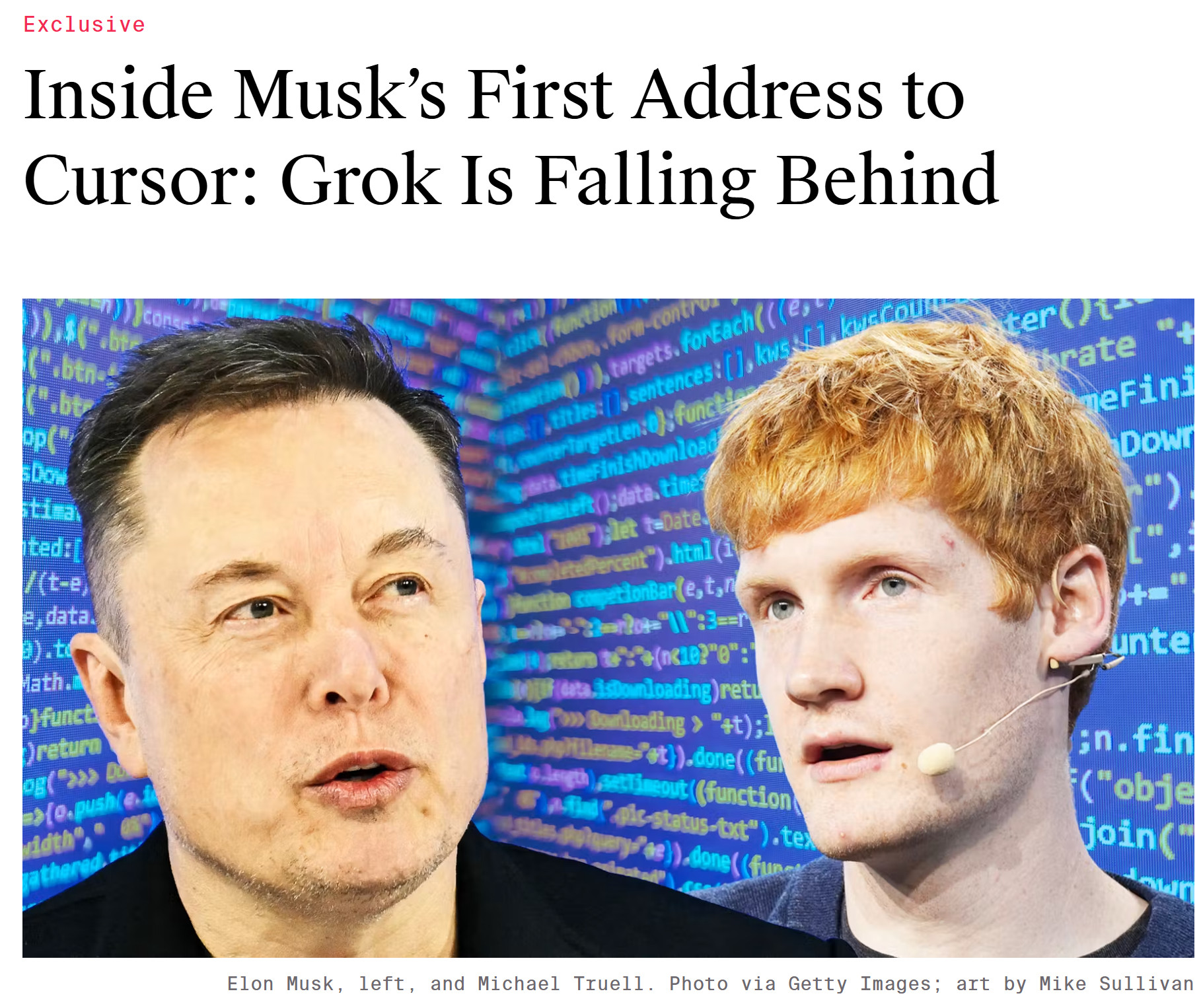 『TheInformation』披露了马斯克收购Cursor后首次全员内部