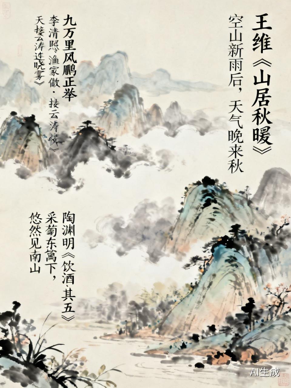 分享一些超棒的古诗书法！有行书诗三首，笔势流畅、气韵生动，书写的古诗都是经典之作